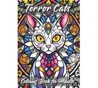 Terror Cats: Coloring Book for Adults