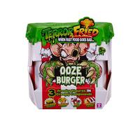 Terror Fried Ooze Burger, When Fast Food Goes Bad, coleccionables gruesos con juego de slime, niños de 4 a 10 años, juego compuesto múltiple