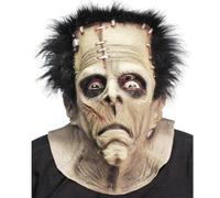 Terror Monster Máscara Goma Altillo Máscaras con Pelo Disfraz de Halloween