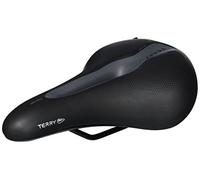 TERRY Ergon Hombre Fisio Flex Gel Sillín de Bicicleta, Black, estándar