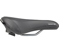 TERRY Fisio GTC Gel Touring Woman 423 001 54 - Sillín con Estructura de Acero Light FeC y Material Exterior ClimaVent en Color Negro, Ancho del Asiento: 12 cm - 15 cm