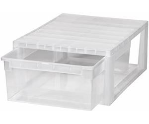 Terry store-age light drawer m caja de almacenaje rectangular transpar