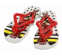Terryshop74 Chanclas de mujer Rose - Chanclas de playa o piscina, suela antideslizante EVA, Fantasy Rose 2, 41 EU