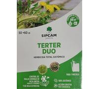 Terter Dúo Pack Herbicida110ml -Sipcam Solución para Malas Hierbas de Hoja Ancha y Estrecha, Acción Sistémica. Accion curativa.
