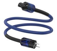 Tertullus Cable de alimentación HiFi High End C15 cable de alimentación HiFi de audio frío con enchufe Schuko y conector de dispositivo frío (P037, 1 m)