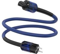 Tertullus Cable de alimentación HiFi High End C15 cable de alimentación HiFi de audio frío con enchufe Schuko y conector de dispositivo frío (P037, 2 m)