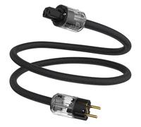 Tertullus HiFi de alta gama Cable de alimentación C15 Cable de corriente HiFi Audio cable para aparatos de refrigeración Con enchufe europeo y enchufe de aparato refrigerador (P029, 1m)