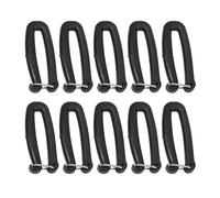 Teruyol 10 Ganchos de Correa de, Hebillas de Puente, Hebillas de, Clips de Llavero, Ganchos para Correas de Mochilas de Exterior, Equipo de Camp, 2.5 CM