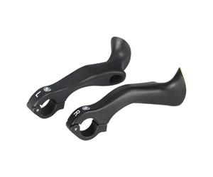 Teruyol 2 Piezas de Extremos de Manillar de Bicicleta Universales para Bicicleta de Montaña con Reposapulgar, Adaptador Ergonómico de Material de Nailon,