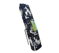 Teruyol Bolsa para Esquís Y Snowboard para Viajes en Avión, con Ruedas, Longitud Ajustable, Acolchada, para Guardar Equipos de Snowboard, Gris