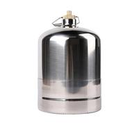 Teruyol Cilindro de Gas para Camping, Tanque de Gas Vacío, Recargable, Contenedor de Almacenamiento Portátil, Bidón de para Barbacoa Y Senderismo, 4L