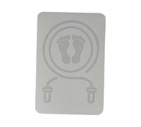 Teruyol Colchoneta para Saltar La Cuerda para Gimnasio en Casa, Gruesa, Color Rosa, Gris