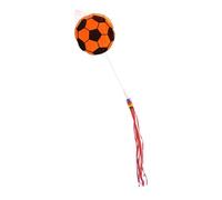 Teruyol Cometa con Forma de Balón de Fútbol para Deportes de Ocio, 1,5 M, Fácil de Controlar con Cuerda de 100 M. Juguete para Parque, Niños Y Niñas, Viajes,