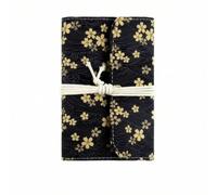 Teruyol Cuaderno de Tela Cuaderno Organizador Agenda Libreta Diario con Cubierta de Tela Suave y Anillas Centrales con sobre para Adecuado para Planificación Oficina Transporte en Bolso, Style to 2