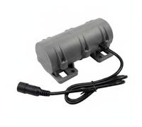 Teruyol Dispositivo de Vibración Motor de Masaje Motor de Vibración DC Componente Electrónico Carcasa con Aletas para Disipación Cable Negro Integrado, 12V