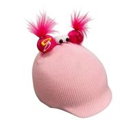 Teruyol Funda para Casco de Esquí, Gorro de Punto, Bonita Funda para Casco Deportivo, Regalo de Cumpleaños, Decoración Creativa para Casco de Esquí Al Aire Li