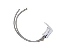 Teruyol Grifo para Lavabo de Champú, Kit de Salón, Grifo Profesional para Lavabo de Champú, Carrete de Grifo de Cerámica Duradera, Mango Sólido, 80 cm B