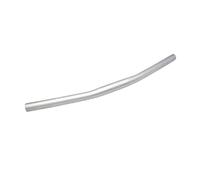 Teruyol Manillar de Bicicleta de Montaña, Manillar Elevado de 580 Mm, Manillar de Repuesto de 25,4 Mm para Bicicletas Urbanas de Exterior, Reparación de Bicic, Blanco
