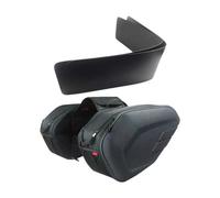 Teruyol Paquete de 2 Alforjas para Motocicleta, Equipaje para Motocicleta, con Cremallera, Gran Capacidad, Bolsas Laterales para El Asiento Trasero para Carte, Tela Oxford