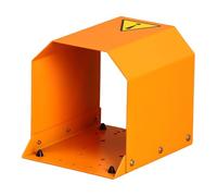 Teruyol Protector de Pedal de Pie Cubierta Protectora Compacta Ligero para Interruptor Base Antideslizante para Herramientas Adecuado para Entornos, Amarillo