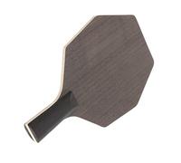 Teruyol Raqueta de Tenis de Mesa Hexagonal de Madera con Empuñadura Tipo Y Penhold para Principiantes Y Profesionales en Exteriores.