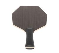 Teruyol Raqueta de Tenis de Mesa Hexagonal de Madera con Empuñadura Tipo Y Penhold para Principiantes Y Profesionales en Exteriores.