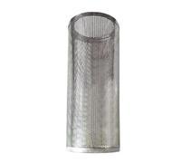 Teruyol Rejilla Antichispas para Chimenea, Protector Antichispas para Tubo de Estufa, Cubierta para Tubo de Estufa, Cubierta de Malla Anti-Quemaduras Duradera, 10cmx6.3cmx45cm