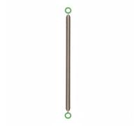 Teruyol Resorte para Cama de Pilates Resorte Muelle Espiral Metálico Componente Mecánico Repuesto Acero Inoxidable 304 con Ojales Redondos Adecuado para Estudios de Pilates Talleres Mantenimiento, 2