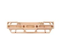 Teruyol Tabla de Escalada de Madera con Agarre para Dedos, Presas de Tracción, Agarres para Dedos, Diseño Compacto, Adecuada para Principiantes.