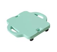 Teruyol Tabla Deportiva con Ruedas, Divertida Y Educativa, Ideal para Que Los Niños Se Sienten en El Patio Trasero, Verde