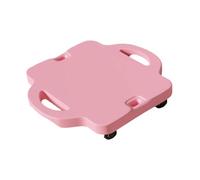 Teruyol Tabla Deportiva con Ruedas, Divertida Y Educativa, Ideal para Que Los Niños Se Sienten en El Patio Trasero, Rosa