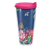 Tervis Live Bold Bouquet Made in USA Double Walled Insulated Tumbler Travel Cup Keeps Drinks Cold Hot 24oz Classic Live Bold
