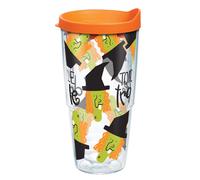 Tervis Made in USA Double Walled Happy Everything Insulated Tumbler Cup Keeps Drinks Cold Hot 24oz Toil and Trouble Witch