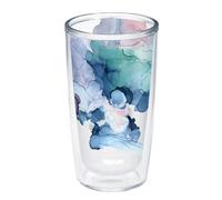 Tervis Made in USA Double Walled Inkreel Crystal Nature Collection Insulated Tumbler Cup Keeps Drinks Cold Hot 16oz Arctic