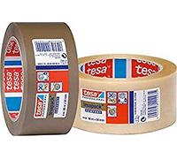TESA 04100-00034-00 - Cinta de embalaje de PVC rugoso serie 4100-66m x 50mm Blanco