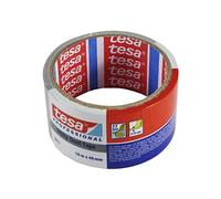 Tesa 04613-00054-00 04613-00054-00-Cinta de Tejido con Malla Extra Power Universal Serie 4613-10m x 48mm Plata, Not_Applicable