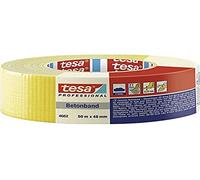 TESA 04662-00199-00 - Cinta Americana serie 4662-50m x 48mm Amarilla "Betonband"-2 sem. exterior
