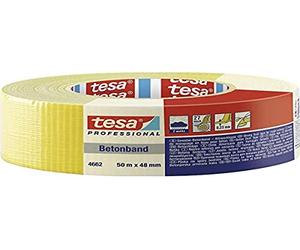 TESA 04662-00199-00 - Cinta Americana serie 4662-50m x 48mm Amarilla "Betonband"-2 sem. exterior
