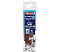 Tesa 05405-00101-00 Barra Bajo Puertas de Aluminio Tesamoll Comfort con Cepillo Basculante (1 m x 40 mm)