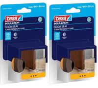 Tesa 05422-00101-00 Burlete De Espuma Para Umbral De Puertas, 95 Cm X 38 Mm (Paquete de 2)