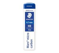 Estuche 12 Minas 0.7mm Staedtler Mars Micro Dureza HB