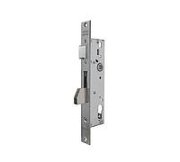 TESA 4210253NI Cerradura Monopunto de Palanca Basculante para Perfiles Metálicos Frente y Cerradero Inoxidable Entrada 25 mm Modelo 2210