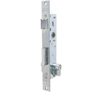 TESA 421028AI Cerradura Monopunto sin cilindro de palanca deslizante para perfiles metálicos, inoxidable, entrada 20 mm 2210