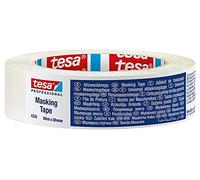 TESA 4325 cinta estándar de papel de recubrimiento, 120μm, 50 m X 25 mm, Transparente, envases de 72 piezas