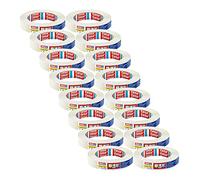 tesa 4344 Cinta de carrocero Standard - Naranja - 6 rollos - 50 m x 25 mm | Cinta de carrocero profesional con papel extrafino - Para enmascarar y proteger con gran precisión