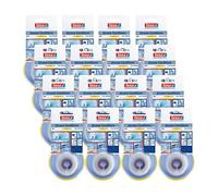 tesa 4600 Xtreme Conditions - Cinta de sellado sin adhesivo para sellado hermético - cinta de silicona autosellada - para interior y exterior - incoloro - 3 m x 2,5 cm cada uno | 16 unidades