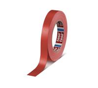 Tesa 4651, 19 mm x 25 m Interior y exterior 25 m cinta adhesiva roja
