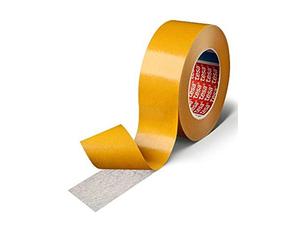 TESA 4962 X cinta para laminazioni y fijaciones, Tela No tejida soporte, Acrílico modificar masa adhesiva, 160μm, 50 m X 50 mm, Transparente, paquetes de 18 unidades