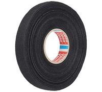 Tesa 51608-00009-00 - Cinta Aislante de algodón (15 mm x 25 m), Color Negro