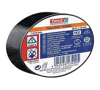 tesa 53988-00001-00 53988 - Cinta aislante (20 m x 19 mm, 3 unidades), color negro